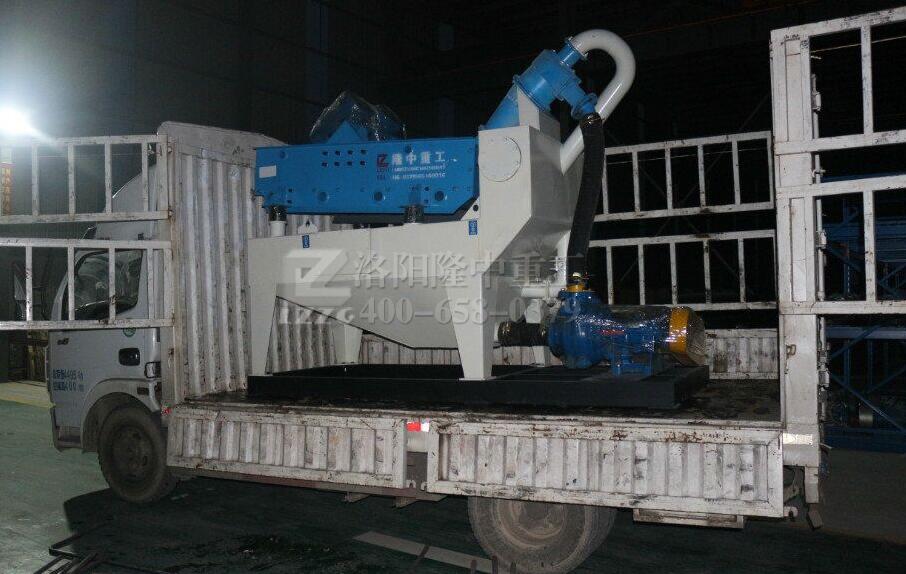 細沙回收機裝車