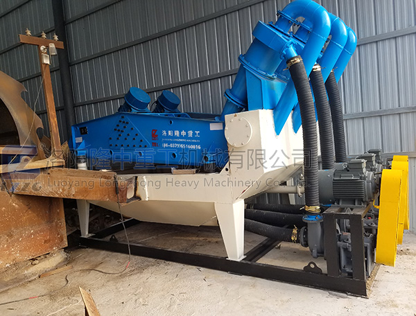 細沙回收機現場